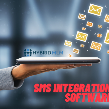 SMS integration in MLM software