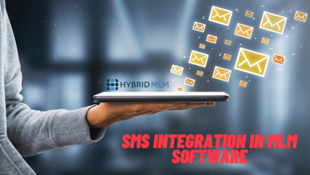 SMS integration in MLM software