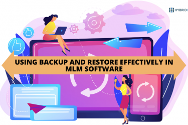 Using backup and restore effectively in MLM software