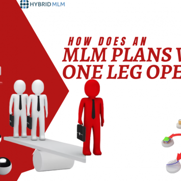 <strong>How does an MLM plans with one leg operate?</strong>